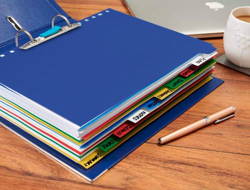 Separadores de plastico liderpapel, quarto natural, 5 separadores , Liderpapel , 9096 , 8423473090965